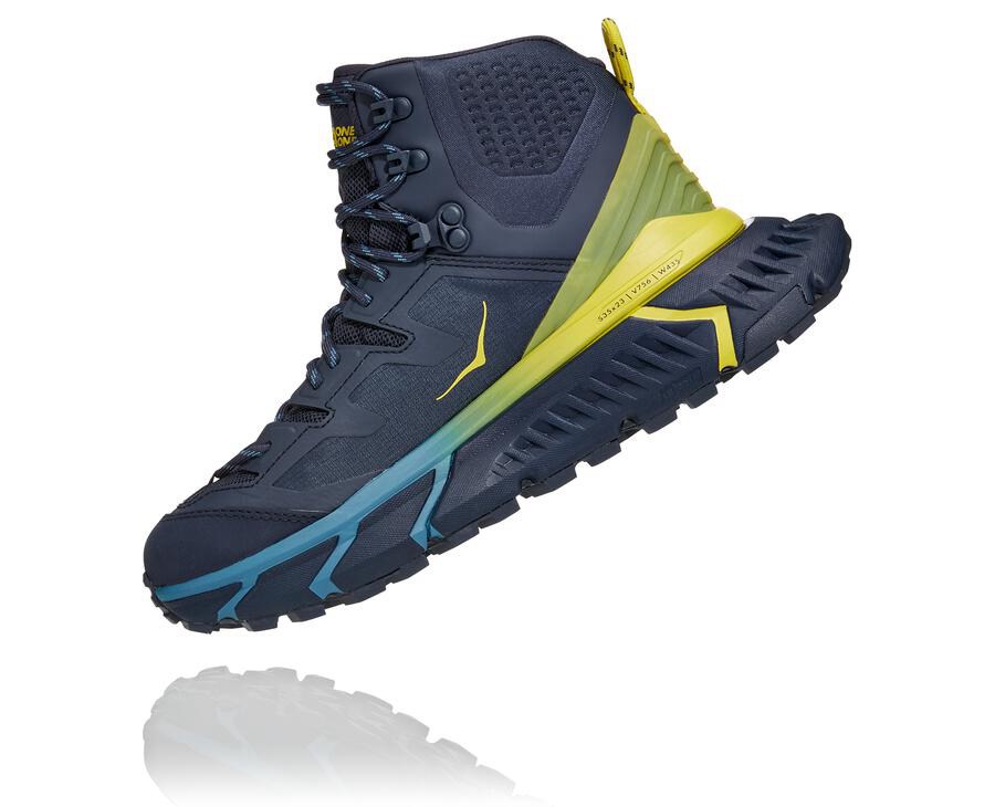 Hoka One One Yürüyüş Botları Kadın Mavi - Tennine Hike Gore-Tex - BU3864210